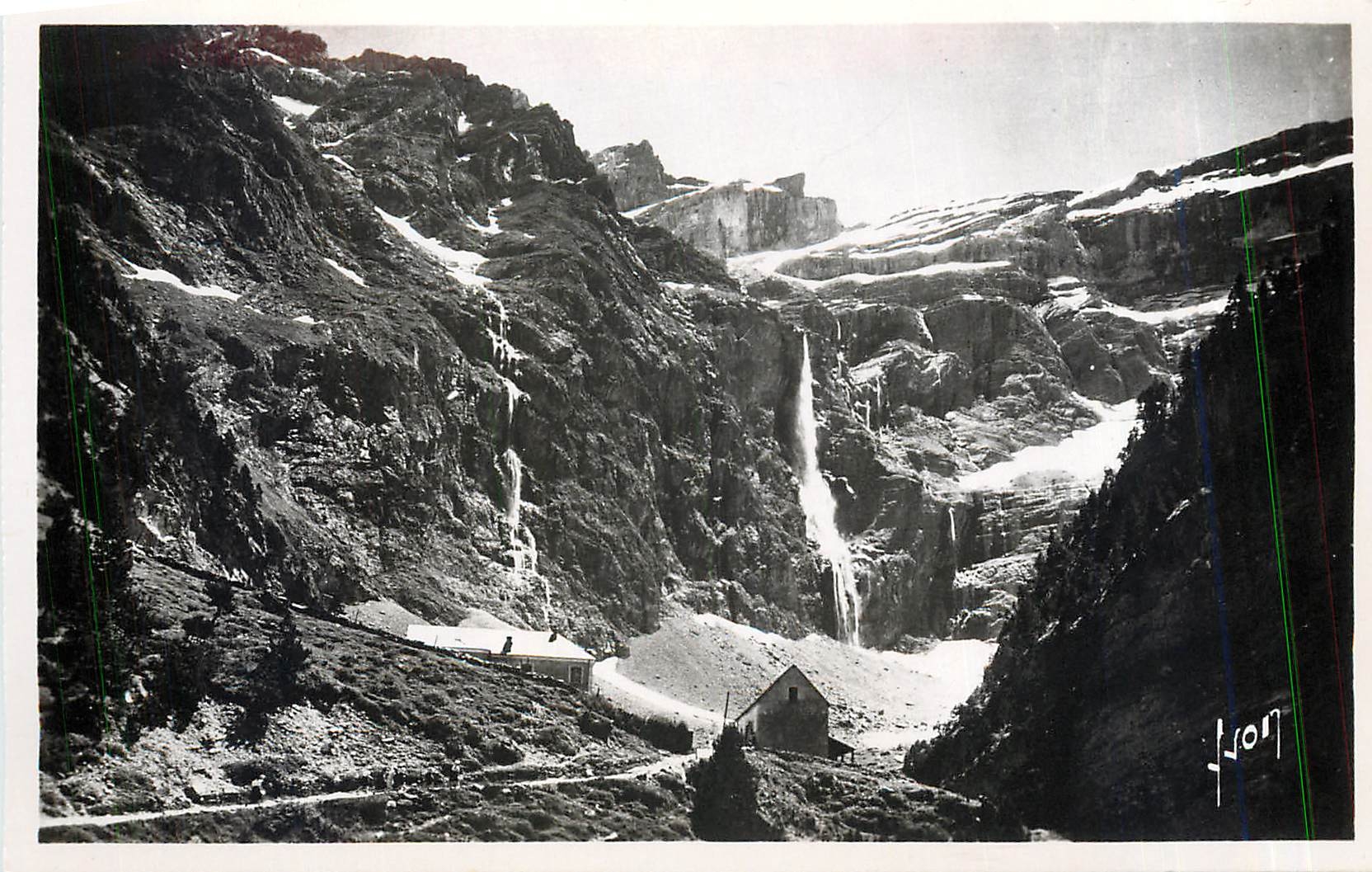 Cirque de Gavarnie (Htes-Pyr.) — L'entrée et l'Hôtel du Cirque — Éditions d'Art, Paris