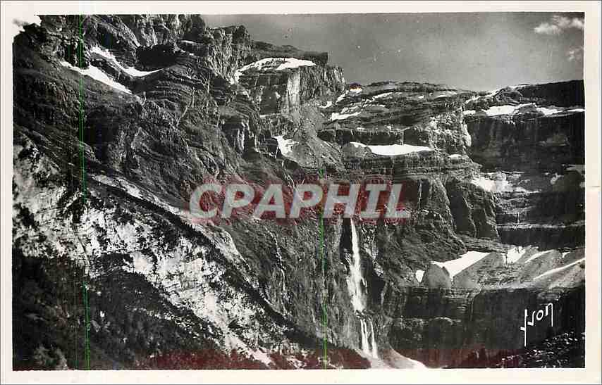 CPA Cirque de Gavarnie Htes Pyr et la grande cascade 