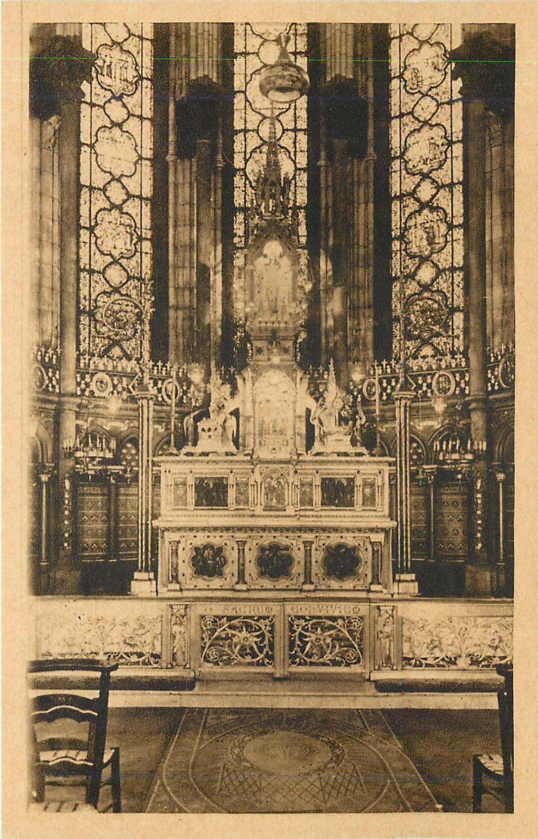 Lille (Nord) - Basilique-Cathédrale Notre-Dame de la Treille — La Chapelle absidiale — J. Le Marigny, Le Seyne (Var)