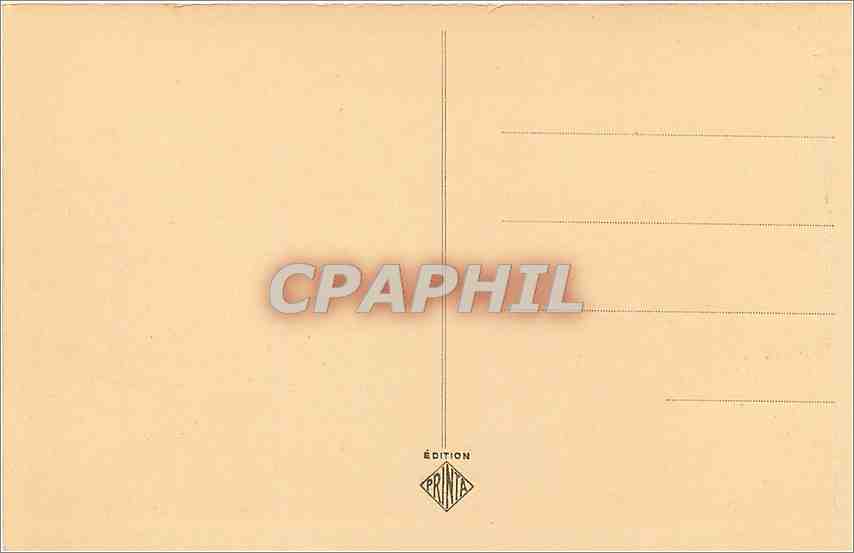 Biarritz — L'Esplanade et le Rocher de la Vierge — Édition Printa — Verso