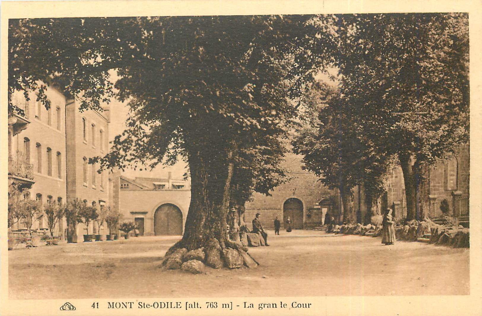 CPA Mont Ste Odile La gran le Cour 