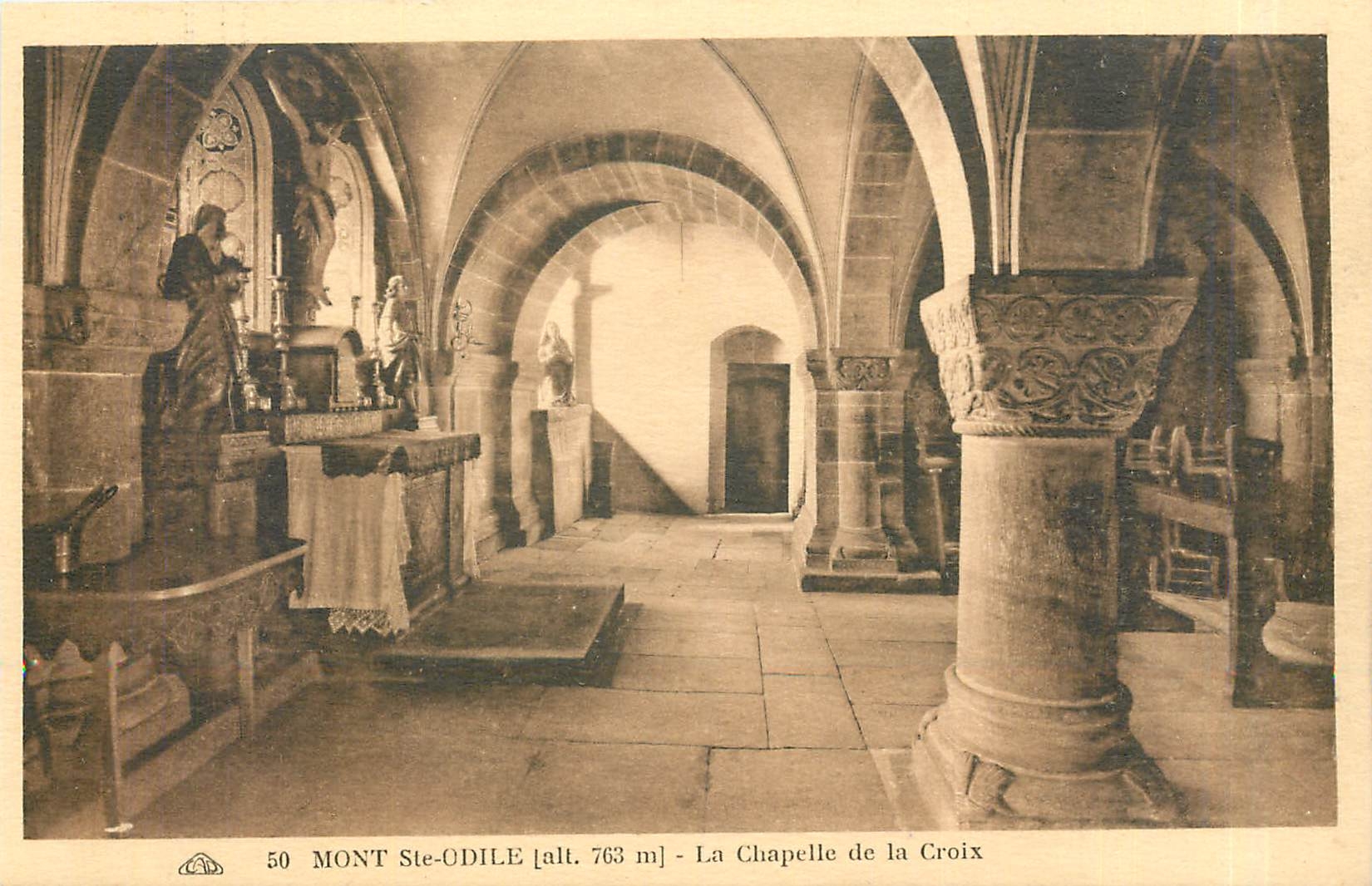 CPA Mont Ste Odile La Chapelle de la Croix 