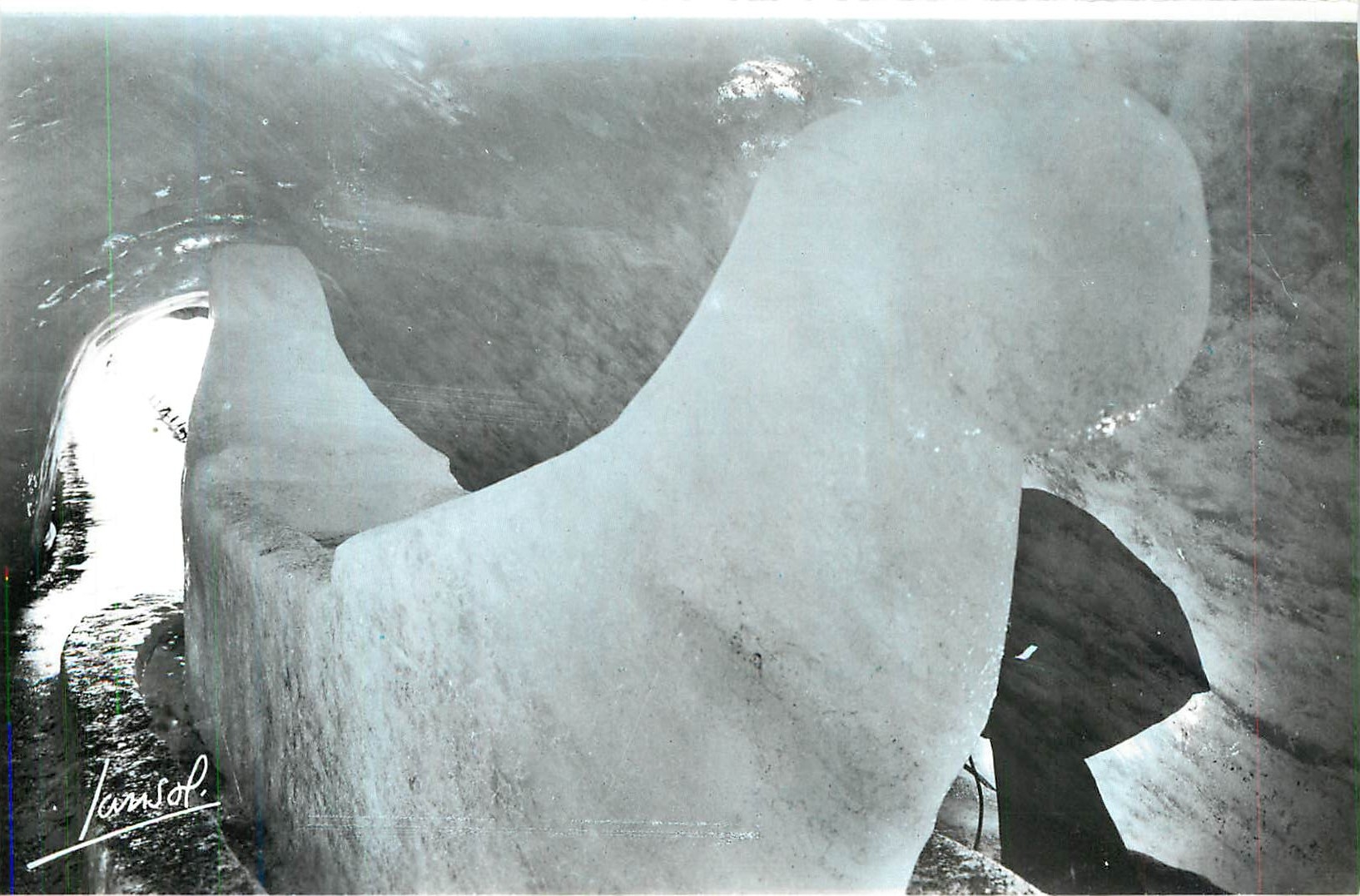 CPM Chamonix Le Montenvers La Grotte de la Mer de Glace La Gondole 