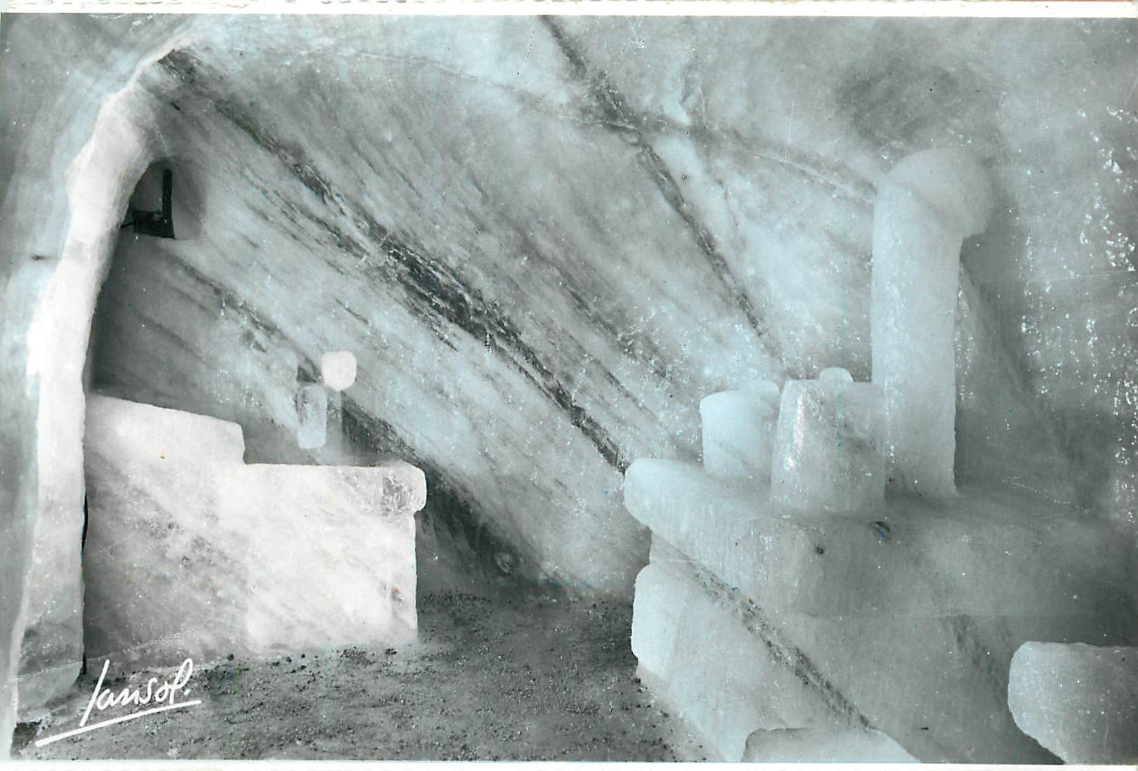 CPM Chamonix Le Montenvers La Grotte de la Mer de Glace La Cuisine 