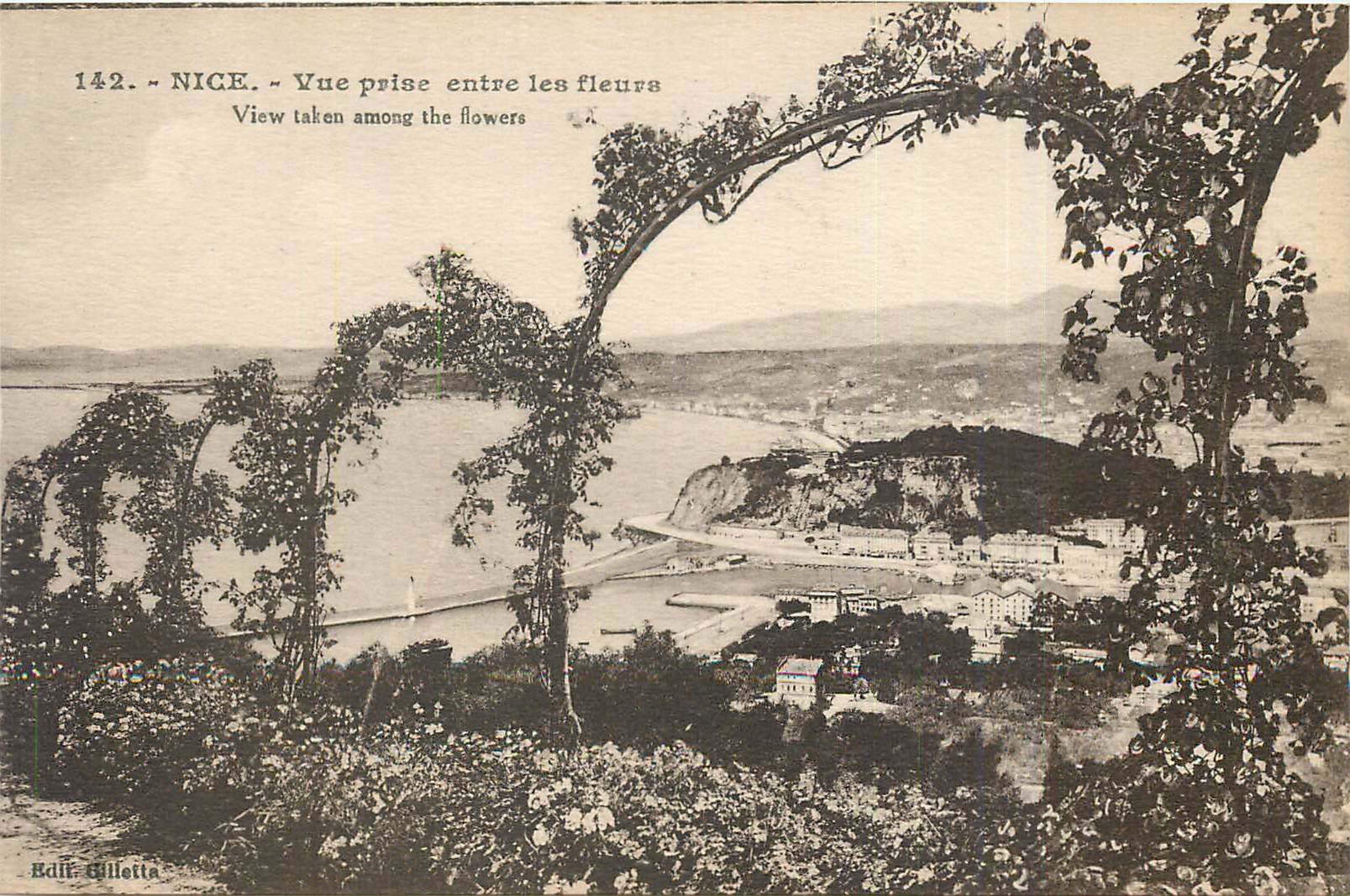 CPA Nice Vue prise entre les Fleurs 