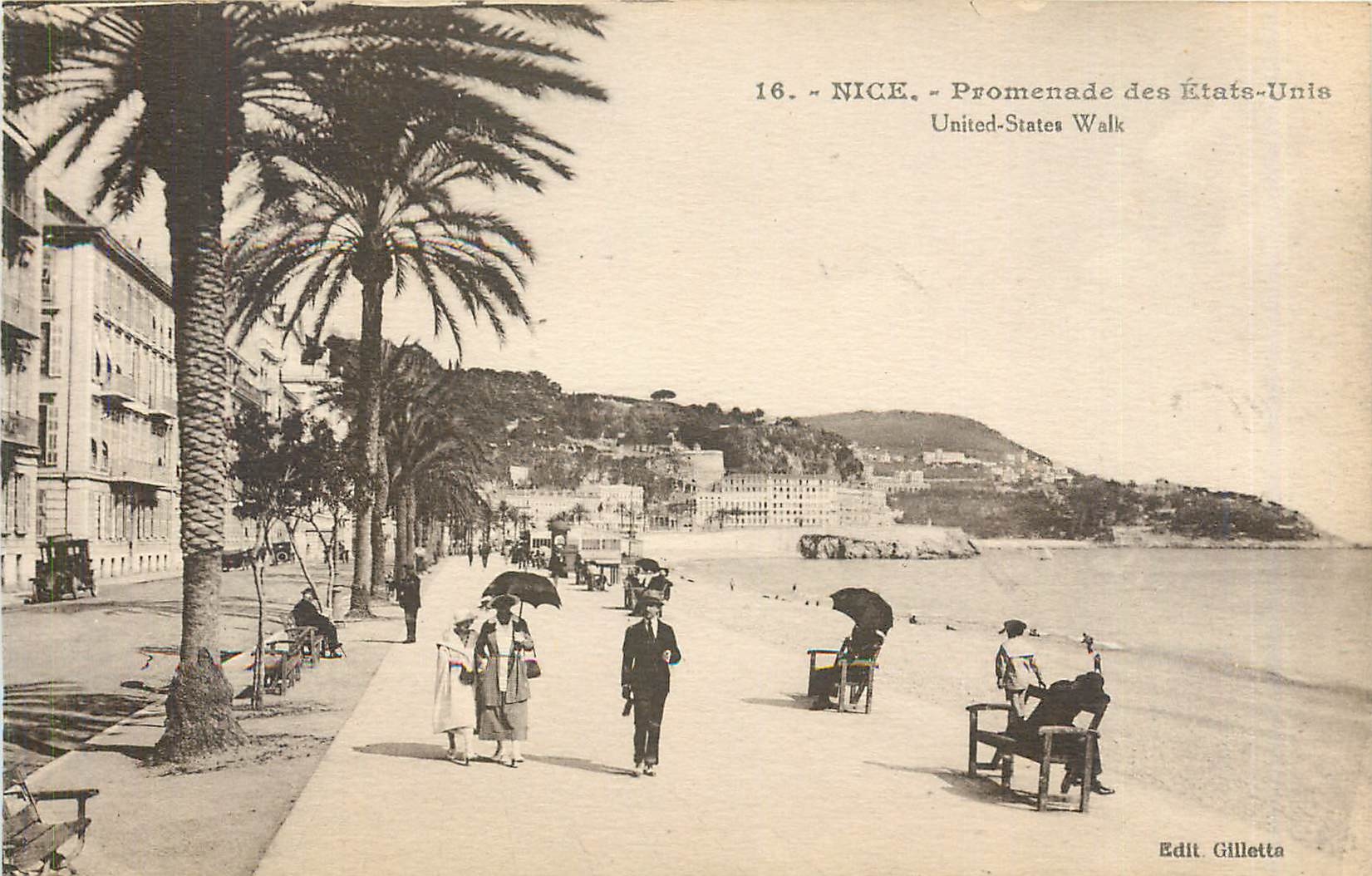 CPA Nice Promenade des Etats Unis 
