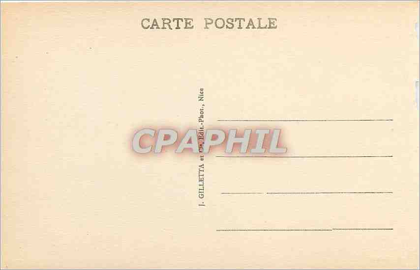 CPA Monte Carlo Le Theatre et les Terrasses  — Rückseite