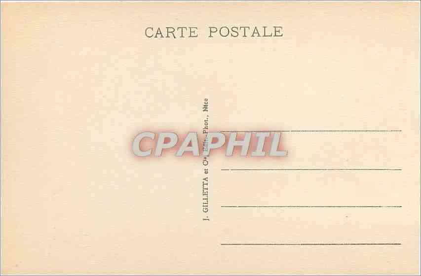 CPA Menton Vue generale prise de la Frontiere Garavan  — Rückseite