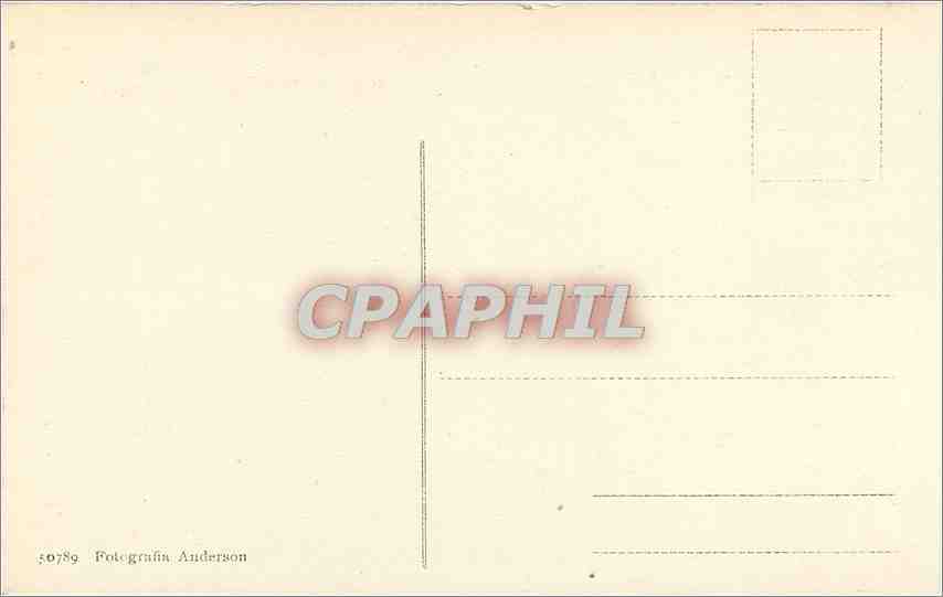 CPA Roma Vaticano Cuercino S Margherita  — Rückseite