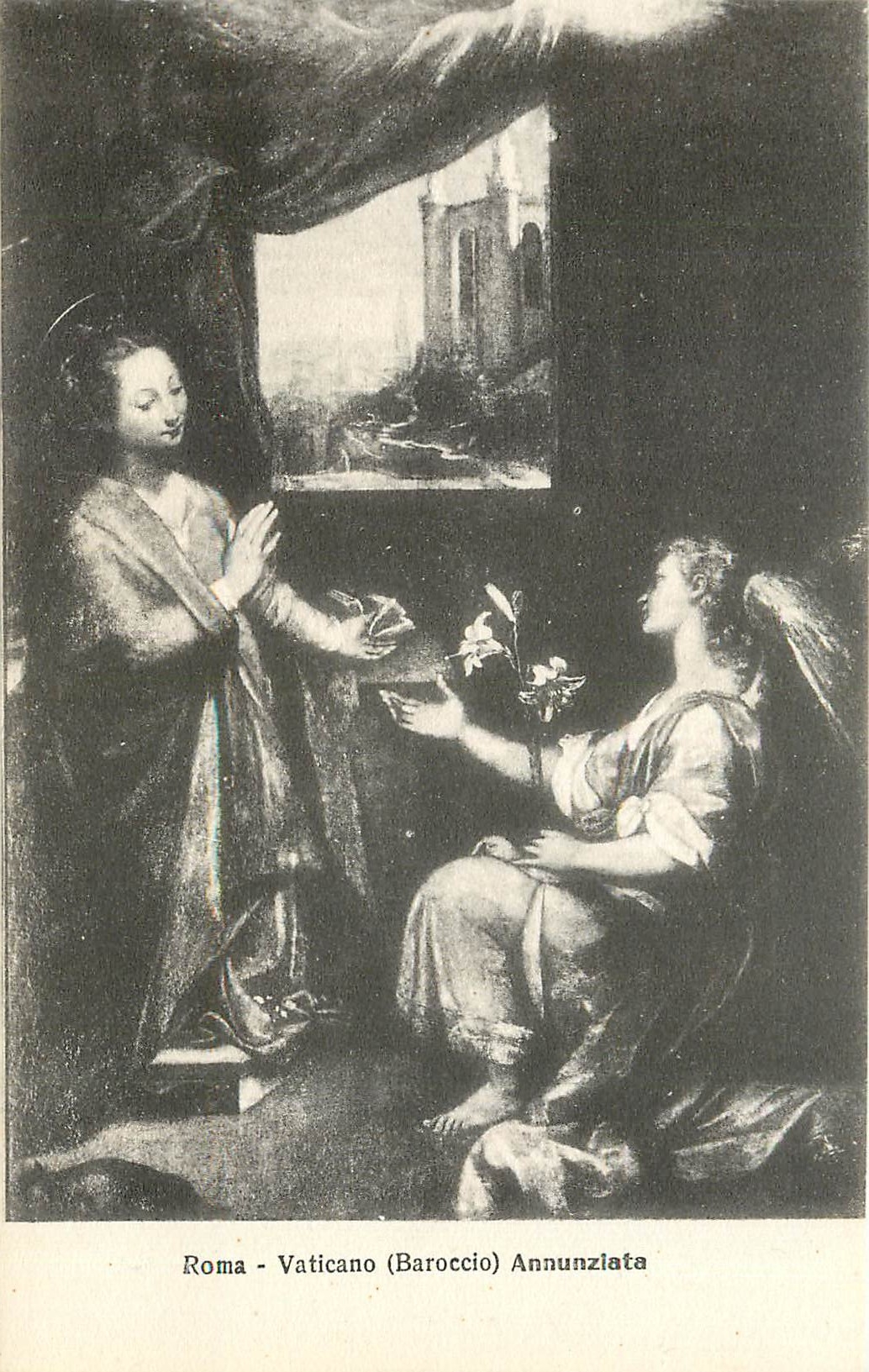 CPA Roma Vaticano Baroccio Annunziata 