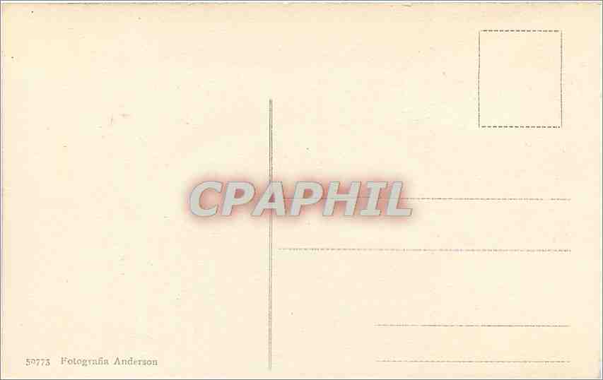 CPA Roma Vaticano Raffaello Trasfigurazione  — Verso