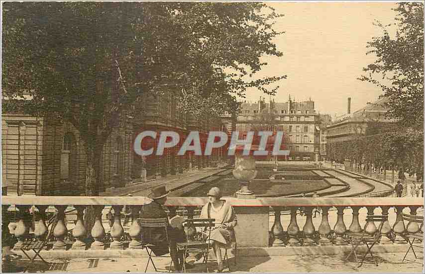CPA Jardin du Luxembourg Terrasse Est 