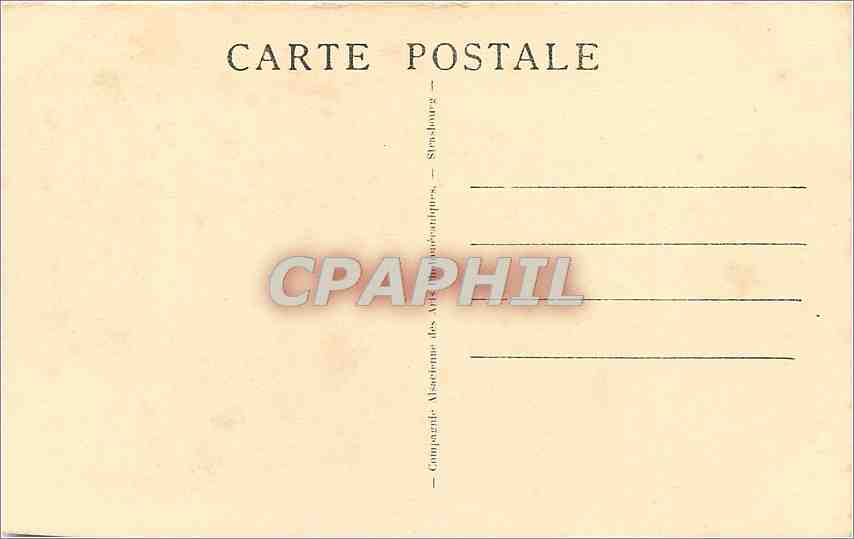 CPA Strasbourg Pont du Chemin de fer sur le Rhin  — Rückseite