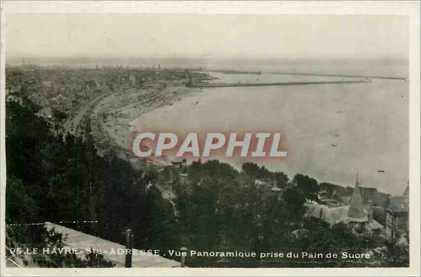 CPA Le Havre Ste Adresse Vue Panoramique prise du Pain de Sucre 