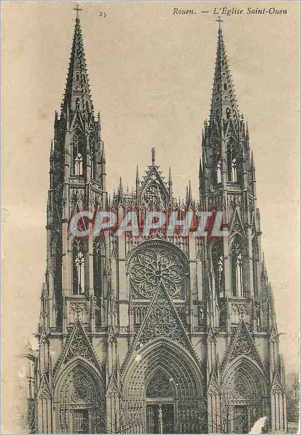 CPA Rouen l'Eglise Saint Ouen 