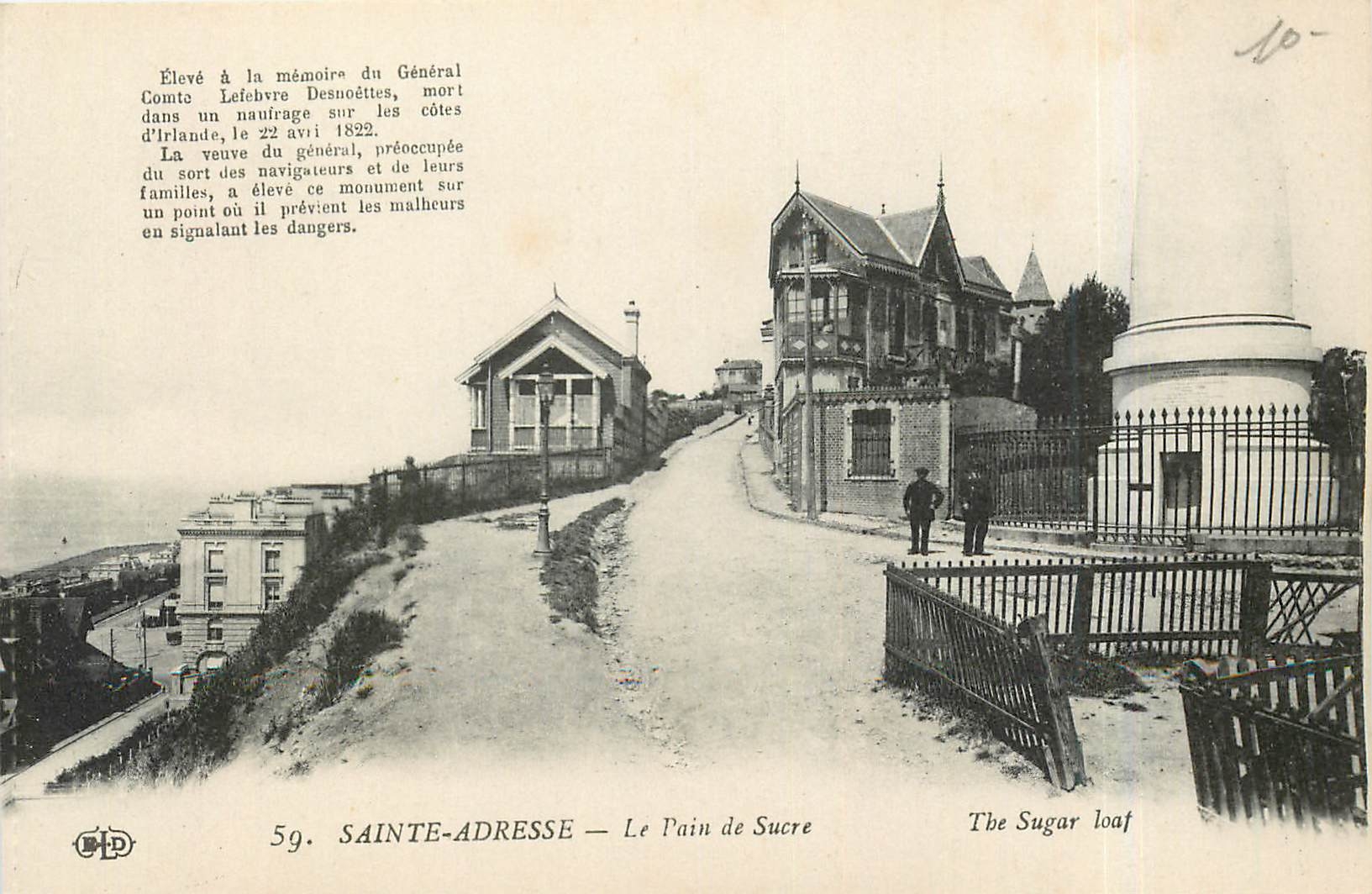 CPA Sainte Adresse Le Pain de Sucre 
