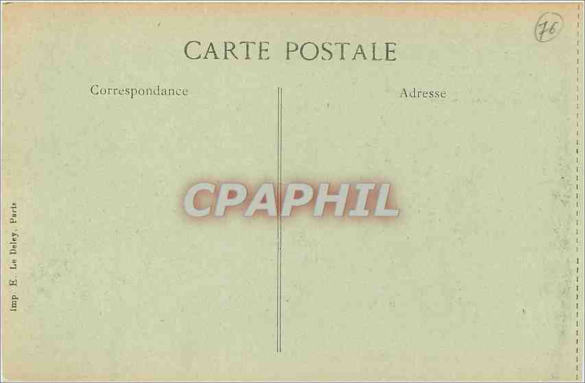 CPA Sainte Adresse Le Pain de Sucre  — Rückseite