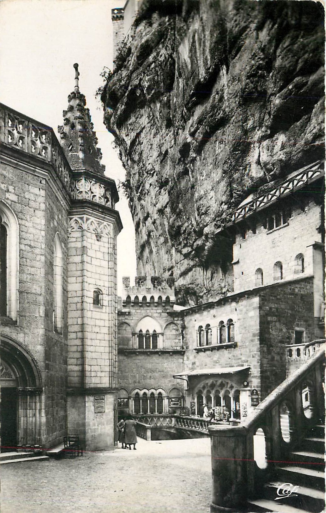 CPM Rocamadour La Chapelle St Jean et le Rocher 