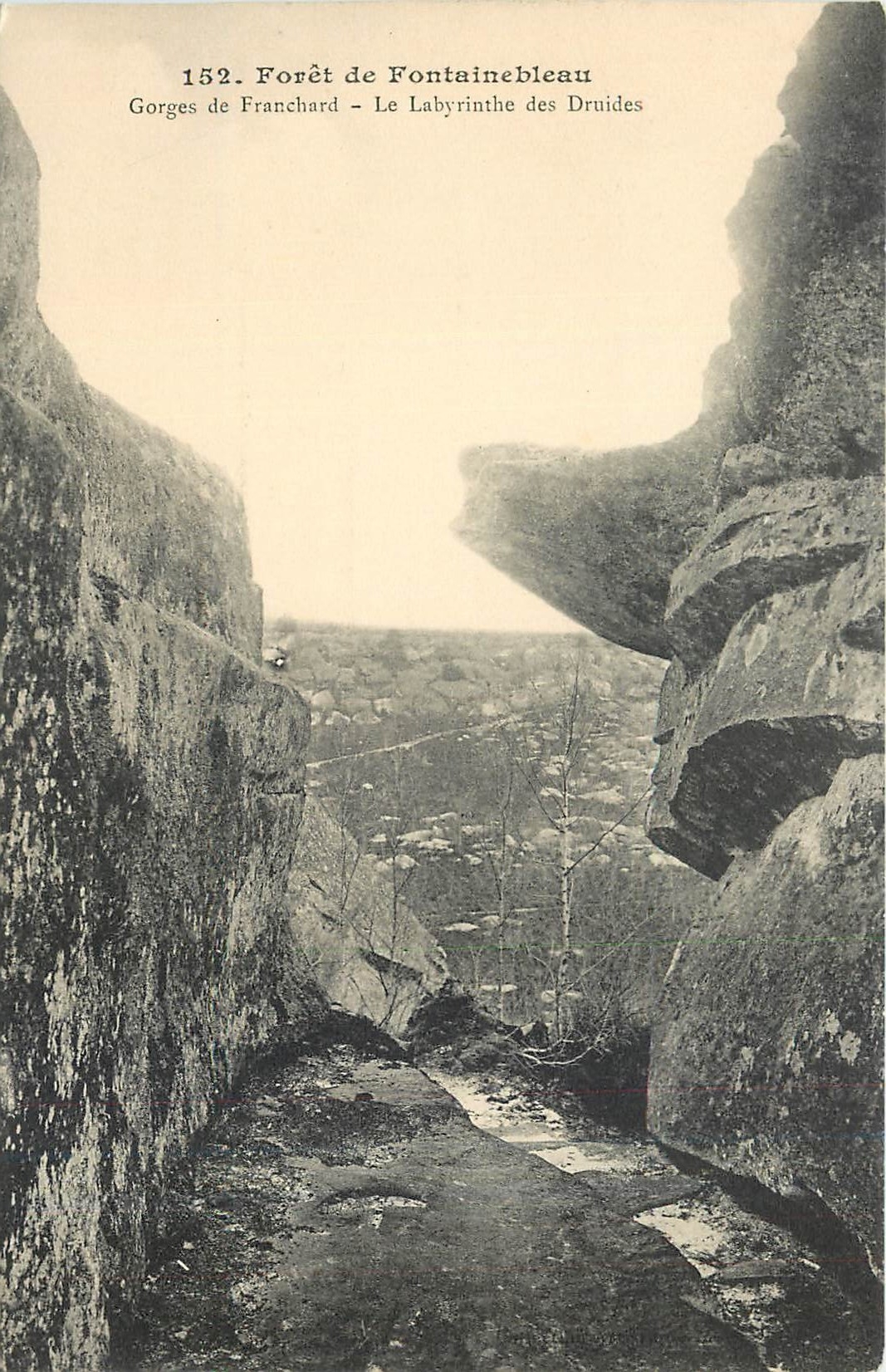 Gorges de Franchard — Le Labyrinthe des Druides — Forêt de Fontainebleau
