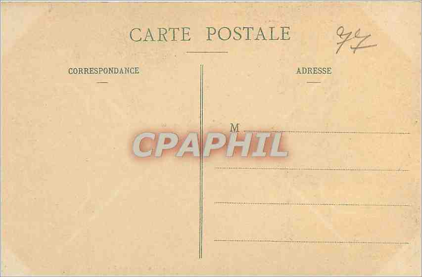 Forêt de Fontainebleau — Mare aux Pigeons (Franchard) — Publisher Franchard, no. 107 — Back
