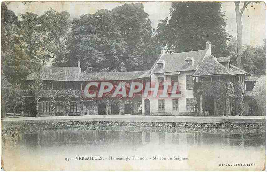 CPA Versailles Hameau de Trianon Maison du Seigneur 