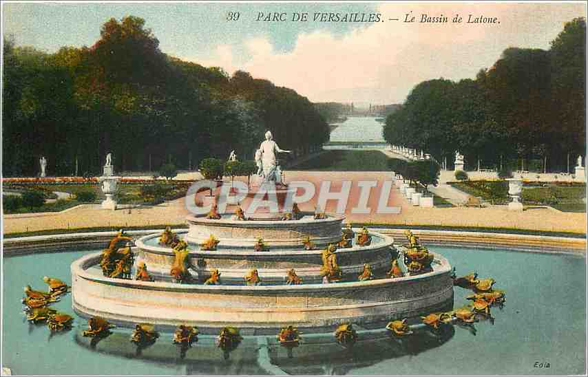 CPA Parc de Versailles Le Bassin de Latone 
