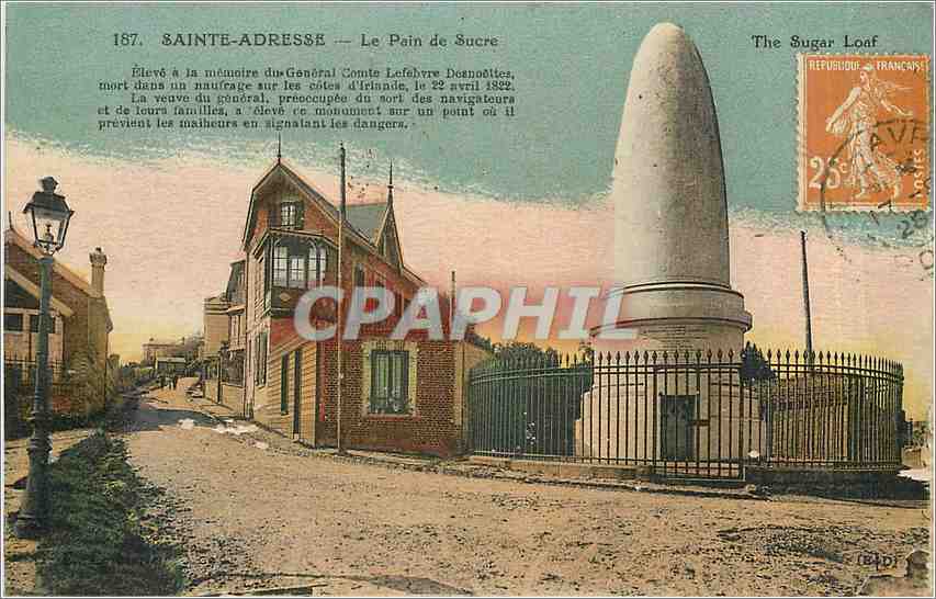CPA Sainte Adresse le Pain de Sucre 