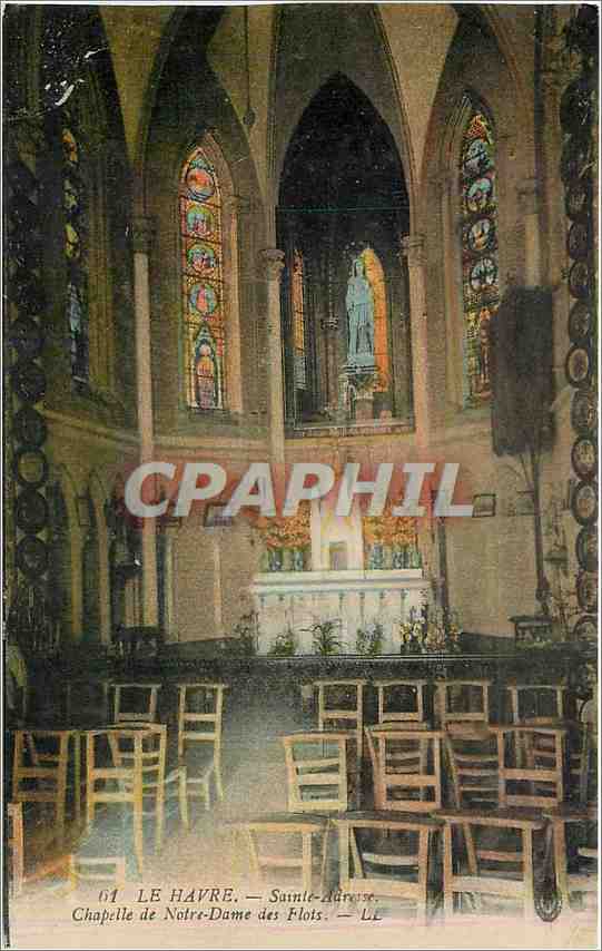 CPA Le Havre Sainte Adresse Chapelle de Notre Dame des Flots 