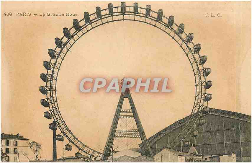 CPA Paris La Grande Roue 