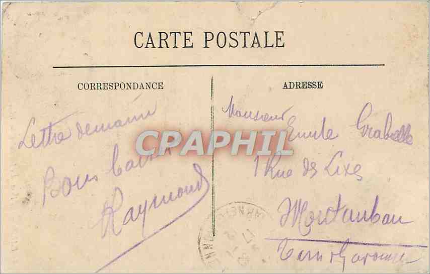 CPA Paris Le Dome des Invalides  — Verso