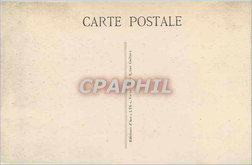 CPA Versailles Le Parc Allee Royale et Bassin d'Apollon  — Verso