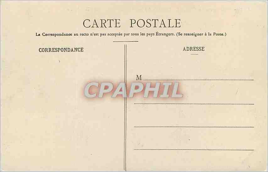 Environ de Cherbourg - Jobourg - Étude de Rochers — Collection P. B., Cherbourg — Back