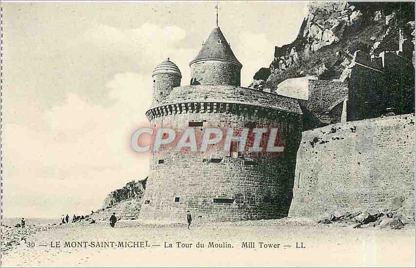 CPA Le Mont Saint Michel La Tour du Moulin 