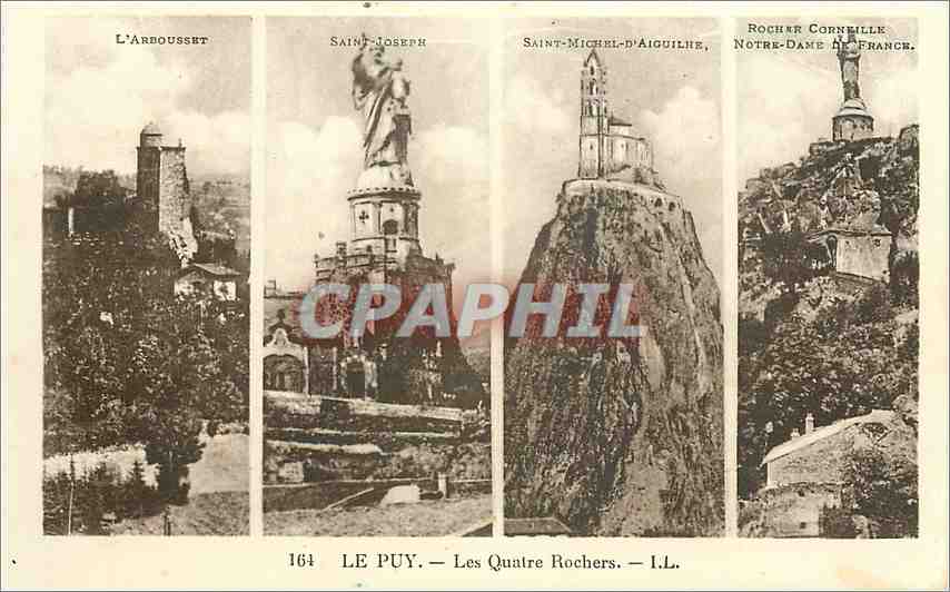 Le Puy — Les Quatre Rochers — I.L. — 164