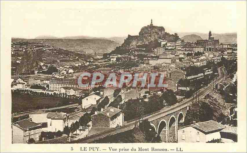 CPA Le Puy Vue prise du mont Ronzon 