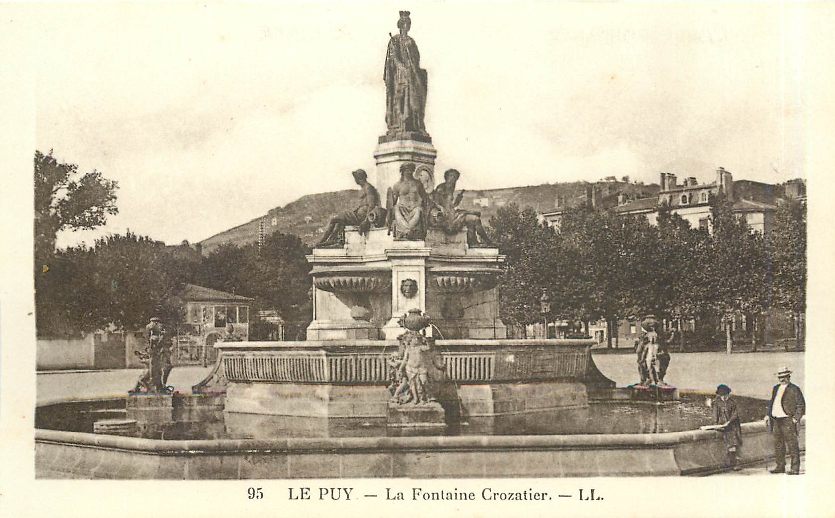 CPA Le Puy La Fontaine Crozatier 