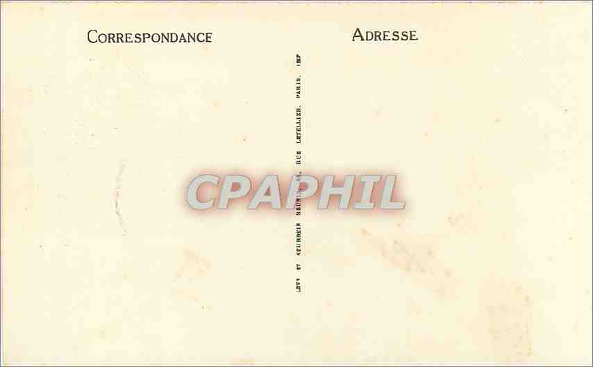CPA Le Puy La Grille en fer forge du Cloitre de la Cathedrale  — Rückseite