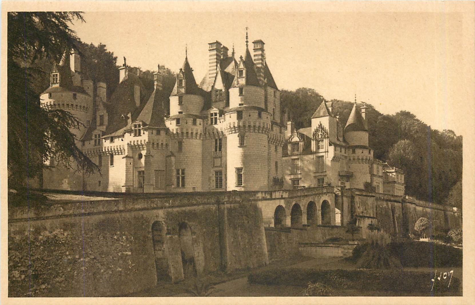 CPA Rigny Usse Indre et Loire Le Chateau 