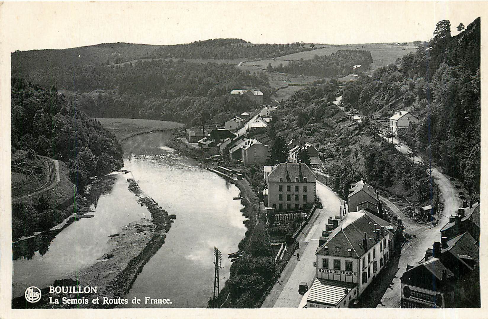 CPA Bouillon La Semois et Routes de France 