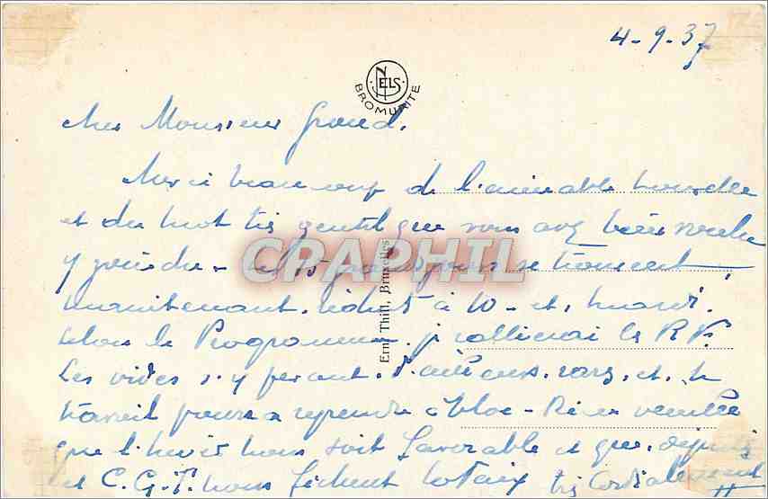 CPA Bouillon La Semois et Routes de France  — Rückseite