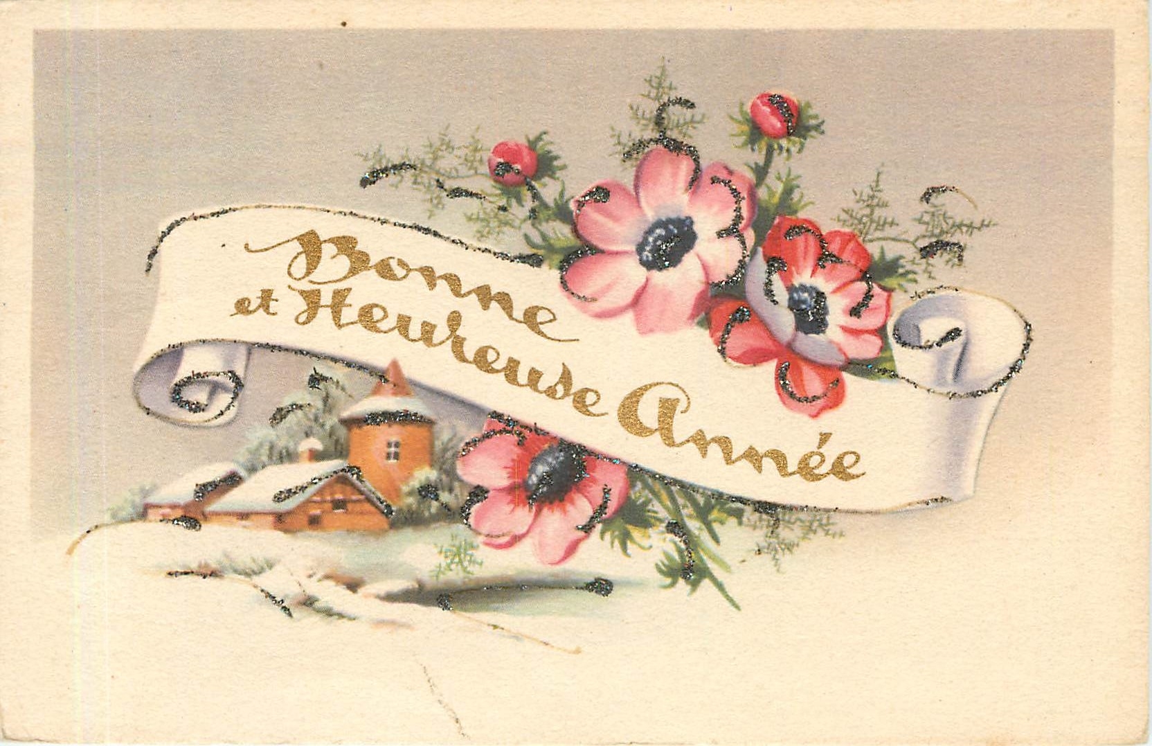 CPA Bonne et Heureuse Annee 