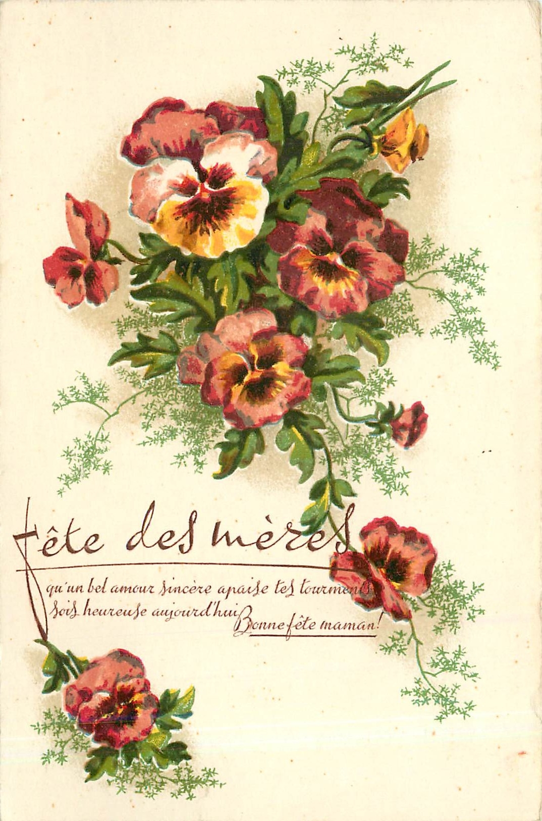 CPA Fete des Meres 