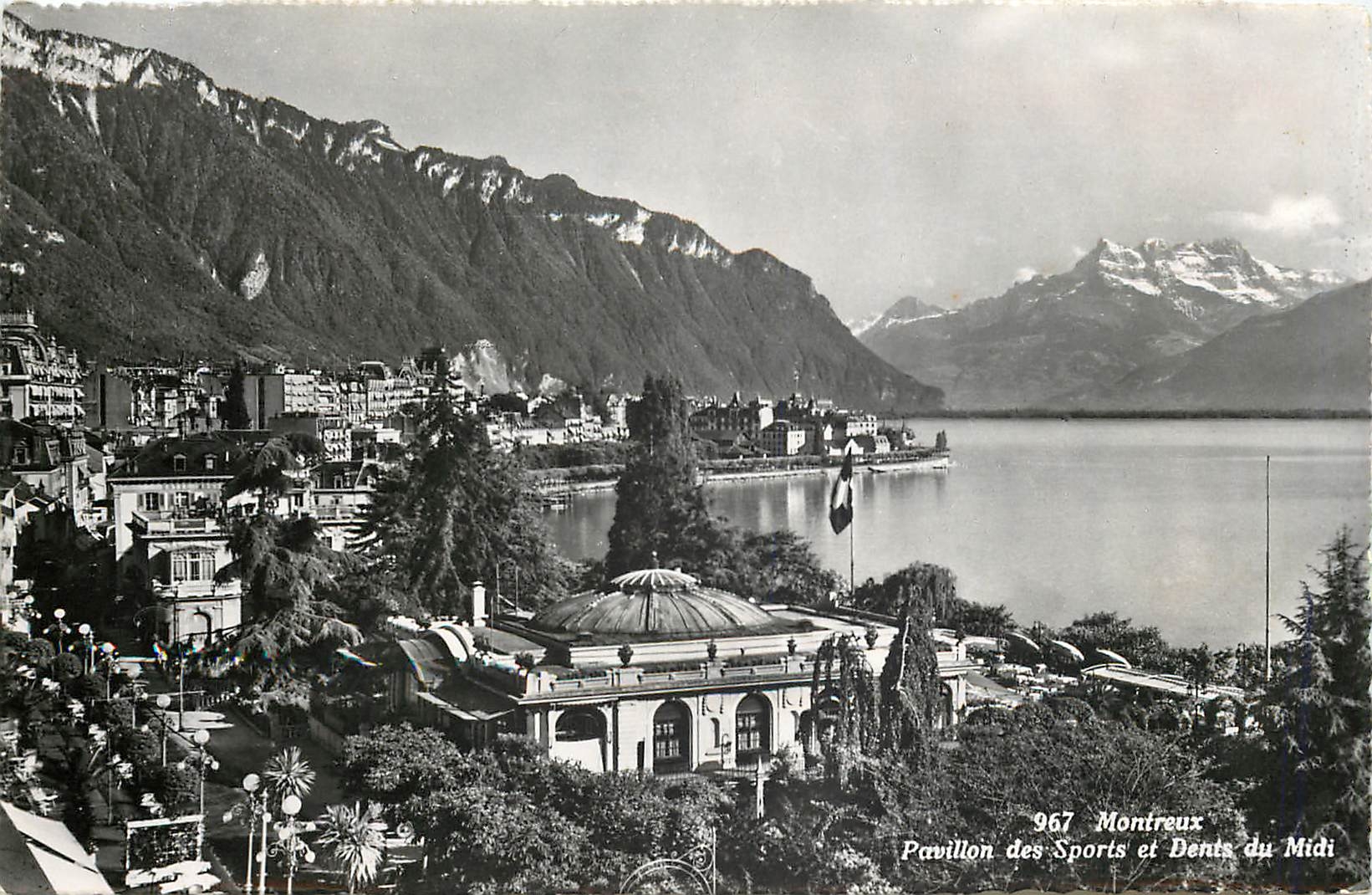 CPM Montreux Pavillon des Sports et Dents du Midi 