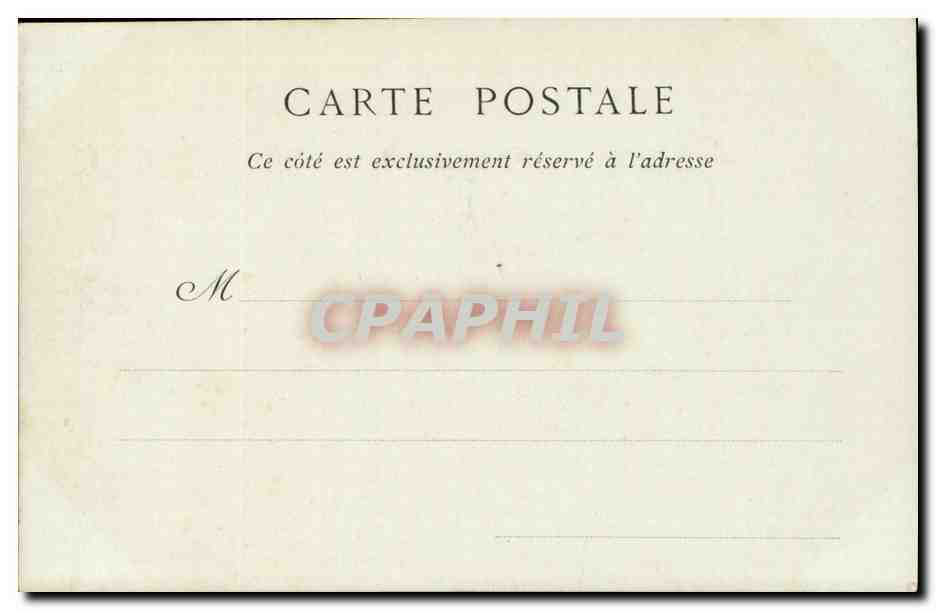 Rouen CPA Porche du 15eme — Verso