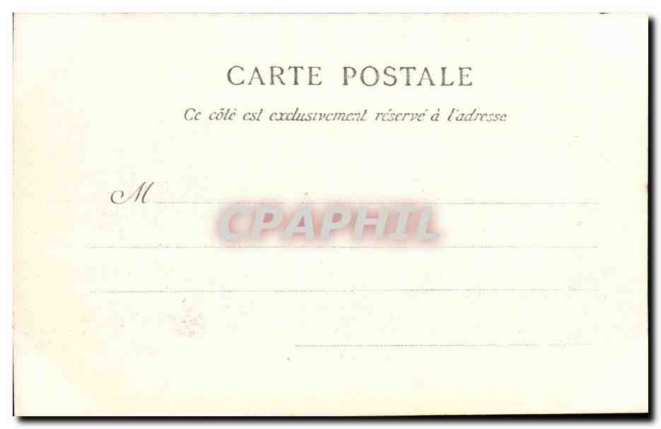 Le Havre CPA La jetee un jour de gros temps (phare lighthouse) — Rückseite