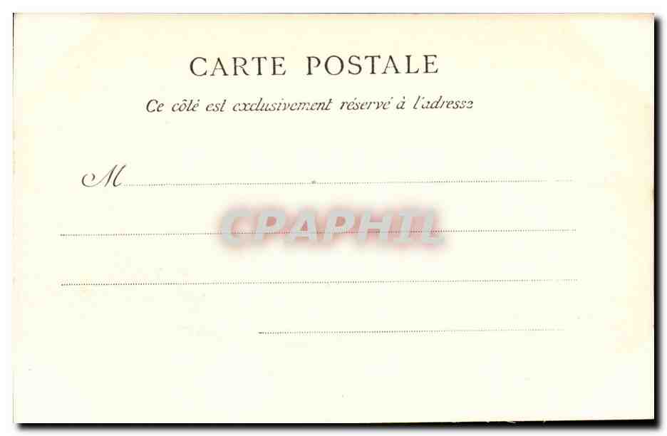 Le Havre CPA entree des jetees (bateau) — Rückseite