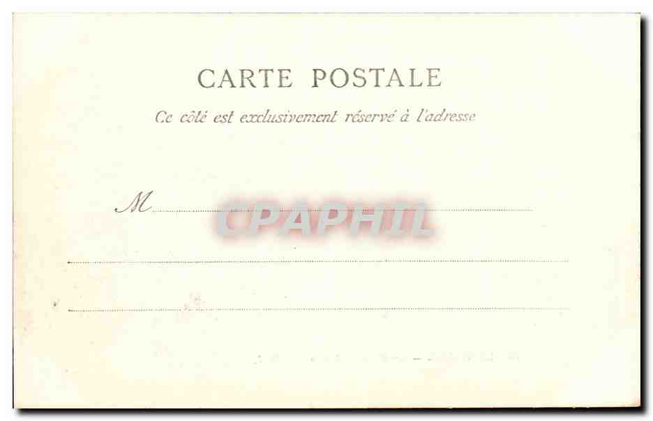 Le Havre CPA Le pan de sucre (Ste Adresse) — Rückseite