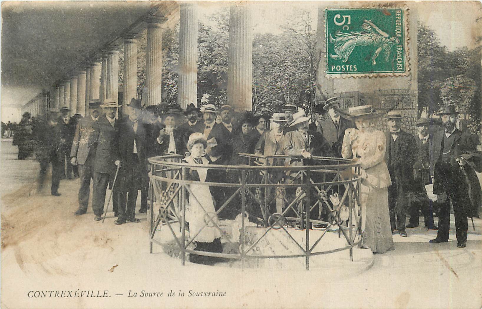 CPA CONTREXEVILLE - La source de la Souveraine