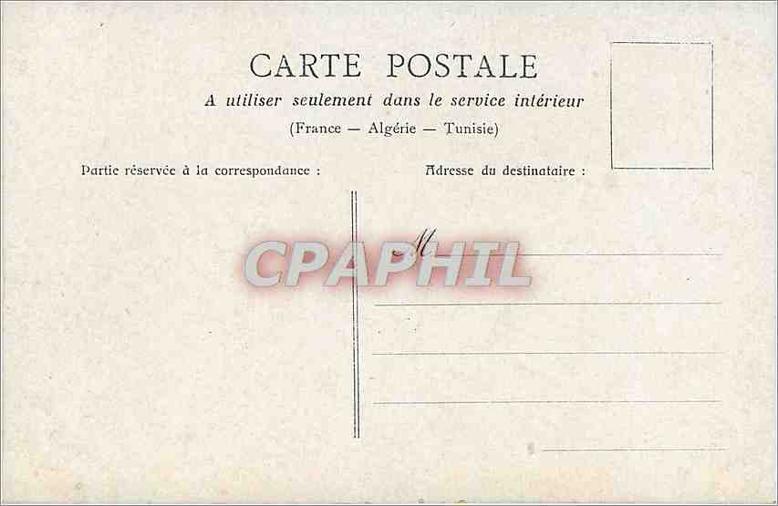 CPA PARIS  Buttes-Chaumont Entree de la grotte — Rückseite