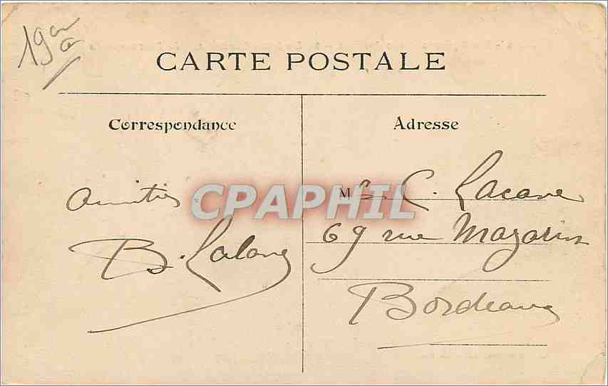CPA PARIS  Buttes-Chaumont Le pont suspendu — Rückseite